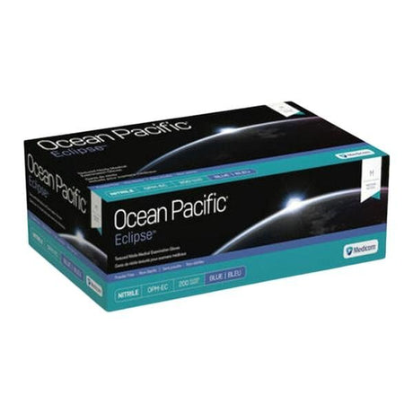 Box of Ocean Pacific Eclipse contact lenses on a white background